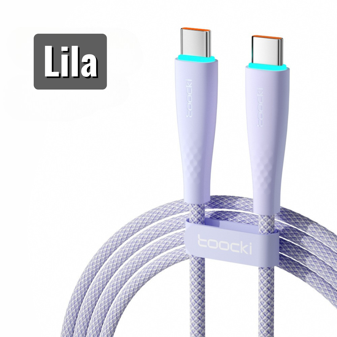 100W USB-C till USB-C Snabbladdningskabel