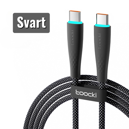 100W USB-C till USB-C Snabbladdningskabel